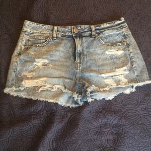 American Eagle outfitters jean shorts